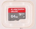 Sandisk Ultra Go microSD UHS-I 64GB MicroSD 140MB/s(R)