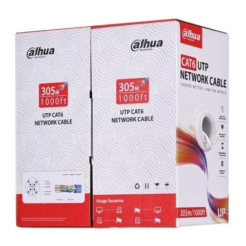 KABEL SKRĘTKA UTP PFM920I-6UN-C-WHITE DAHUA