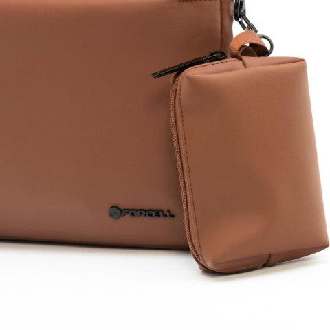 TORBA NA LAPTOP 15,6" Forcell F-Protect URBAN STYLE brązowa
