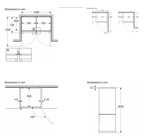 Chłodziarko-zamrażarka BOSCH KGN497ICT (OUTLET)