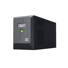Zasilacz awaryjny UPS Greencell 1500VA 900W PowerProof z LCD display