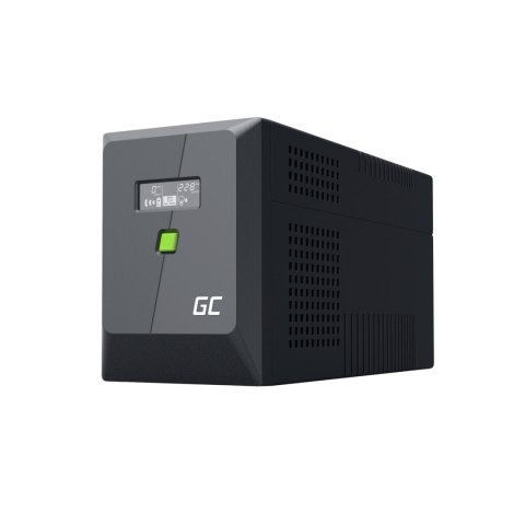 Zasilacz awaryjny UPS Greencell 1500VA 900W PowerProof z LCD display
