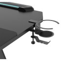 ULTRADESK Biurko dla gracza 75 cm, z podkładką pod mysz XXL