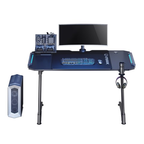 ULTRADESK Biurko dla gracza 75 cm, z podkładką pod mysz XXL