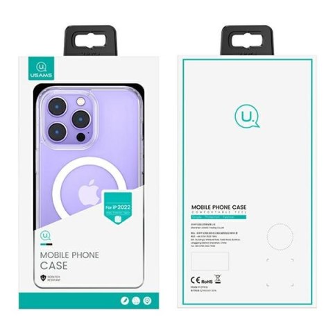 USAMS Etui Ice Magnet iPhone 14 Plus 6,7" transparent IP14MBC01 (US-BH801)