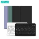 USAMS Etui Winro z klawiaturą iPad Air 10.9" fioletowe etui-biała klawiatura/purple cover-white keyboard IP109YRU03 (US-BH655)