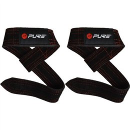 Pure2Improve | Buffalo Lifting Straps | Black