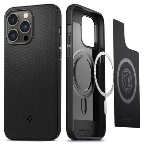 Spigen Mag Armor iPhone 14 Pro 6,1" czarny mat/matte black ACS04989