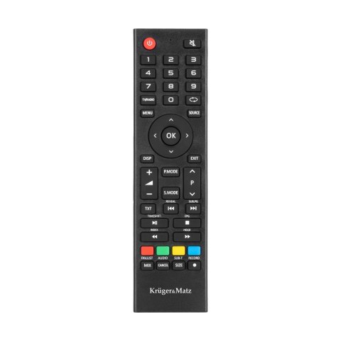 KRUGER&MATZ TELEWIZOR 24" HD 230/12V DVB-T2 H.265 HEVC KM0224-T1