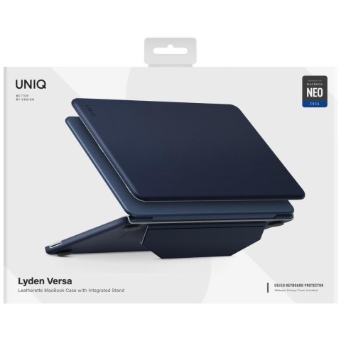Etui UNIQ Lyden Versa do MacBook Neo granatowy
