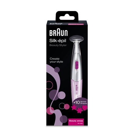 Trymer do okolic bikini Braun Silk-épil Styler FG1100 różowy