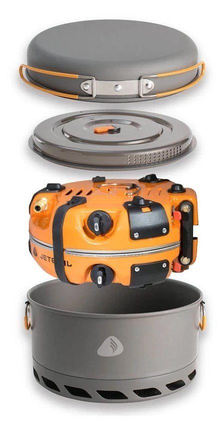 Zestaw do gotowania Jetboil Genesis Basecamp Cooking System - carbon
