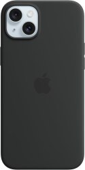 Silikonowe etui Apple z MagSafe Czarne, do Apple iPhone 15 Plus, MT103ZM/A