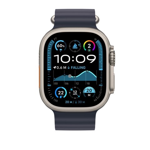 Zegarek Apple Watch 49 Navy Natural Ti Ob XL
