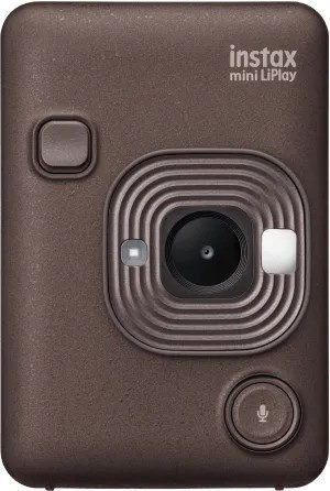 Fujifilm Instax mini LiPlay 1/5" 2560 x 1920 px 86 x 54 mm CMOS Brąz