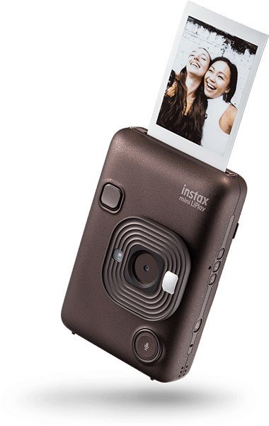 Fujifilm Instax mini LiPlay 1/5" 2560 x 1920 px 86 x 54 mm CMOS Brąz