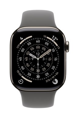 Pasek sportowy Apple Watch 42mm Steingrau (M/L)