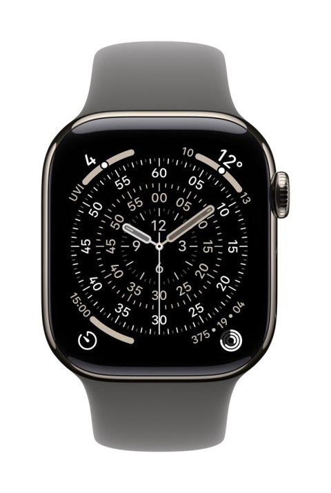 Pasek sportowy Apple Watch 42mm Steingrau (M/L)