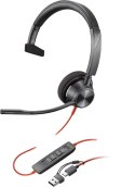 Słuchawki Poly Blackwire 3310 Mono Microsoft Teams USB-C