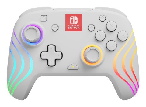 PDP Afterglow Wave Biały Gamepad Analogowa/Cyfrowa Nintendo Switch, Nintendo Switch OLED