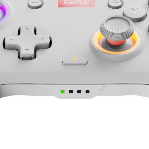 PDP Afterglow Wave Biały Gamepad Analogowa/Cyfrowa Nintendo Switch, Nintendo Switch OLED