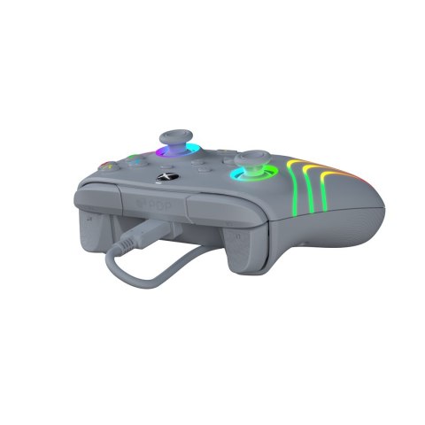 PDP Afterglow Wave Szary USB Gamepad Analogowa/Cyfrowa PC, Xbox One, Xbox Series S, Xbox Series X