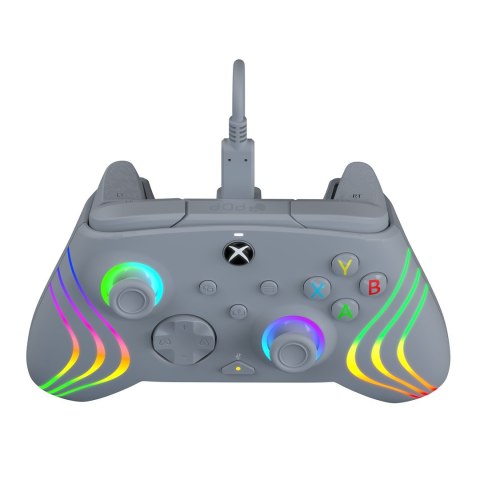 PDP Afterglow Wave Szary USB Gamepad Analogowa/Cyfrowa PC, Xbox One, Xbox Series S, Xbox Series X