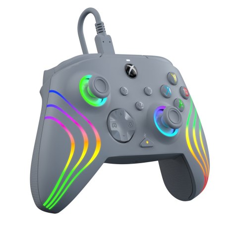 PDP Afterglow Wave Szary USB Gamepad Analogowa/Cyfrowa PC, Xbox One, Xbox Series S, Xbox Series X