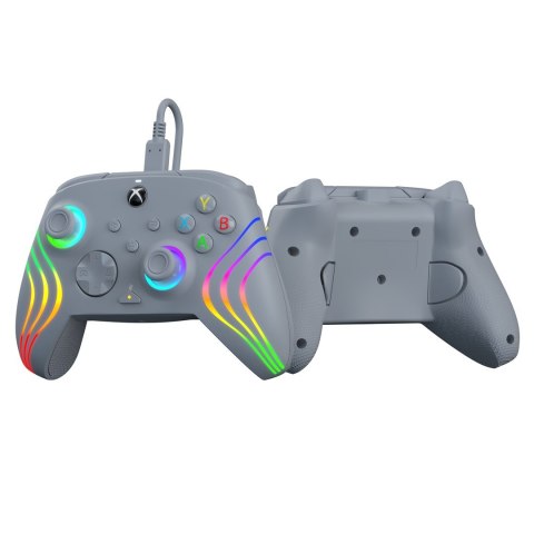 PDP Afterglow Wave Szary USB Gamepad Analogowa/Cyfrowa PC, Xbox One, Xbox Series S, Xbox Series X