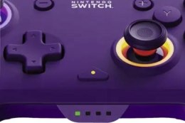 PDP Afterglow wave Liliowy USB Gamepad Analogowa/Cyfrowa PC, Xbox Series S, Xbox Series X