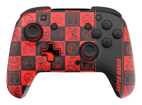 PDP REMATCH GLOW Czarny, Zielony, Czerwony Gamepad Analogowa/Cyfrowa Nintendo Switch, Nintendo Switch OLED