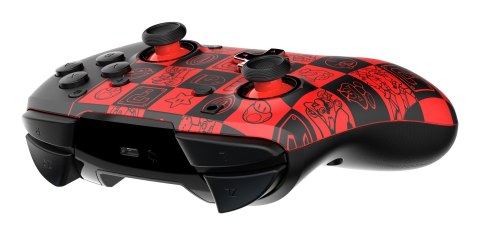 PDP REMATCH GLOW Czarny, Zielony, Czerwony Gamepad Analogowa/Cyfrowa Nintendo Switch, Nintendo Switch OLED