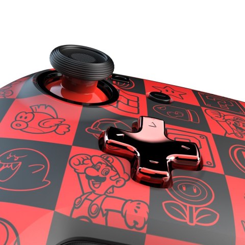 PDP REMATCH GLOW Czarny, Zielony, Czerwony Gamepad Analogowa/Cyfrowa Nintendo Switch, Nintendo Switch OLED