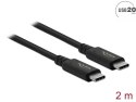 DeLOCK Kabel USB4 20 Gbps 2 m