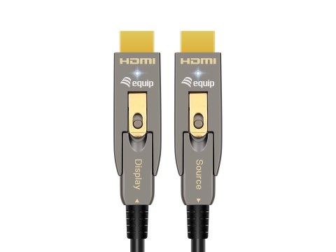 Equip 119474 kabel HDMI 30 m HDMI Type-A/HDMI Type-D Czarny
