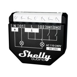 Moduł zdalny Fala Shelly Qubino 2PM (QBWAV2PM)