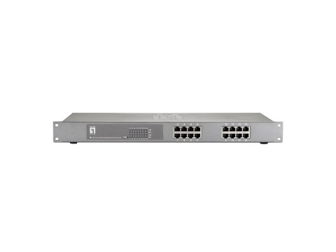 Przełącznik LevelOne FEP-1612 - Fast Ethernet (10/100) - 10BASE-T, 100BASE-TX - IEEE 802.3, IEEE 802.3af, IEEE 802.3at, IEEE 802
