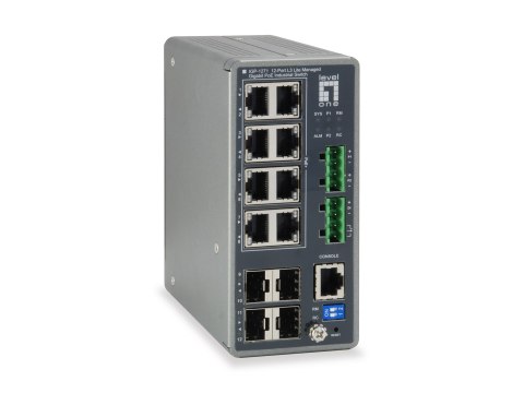 Przełącznik LevelOne TURING Industrial Gb/L3 Managed PoE 240W 1Gbps