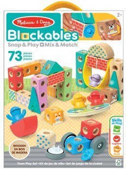 Melissa & Doug MDT BBN Blockables Town Pyst GML