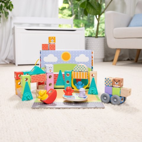Melissa & Doug MDT BBN Blockables Town Pyst GML