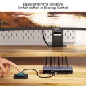 Unitek Przełącznik KVM 8K@60Hz USB 3.0 5Gbps DP