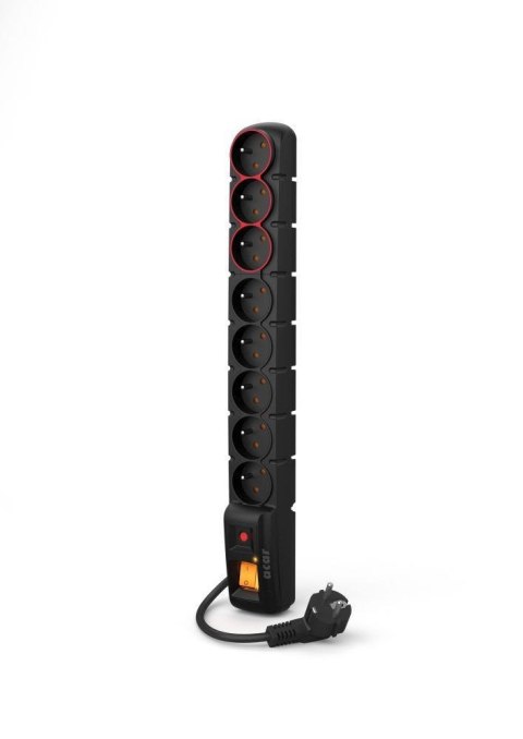 LISTWA ZASILAJĄCA ACAR-S8-DUAL