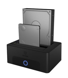 ICY BOX IB-1232CL-U3 USB 3.2 Gen 1 (3.1 Gen 1) Type-A Czarny
