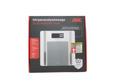 ADE BA2300-2 waga Kwadrat Biały Elektroniczna waga osobista