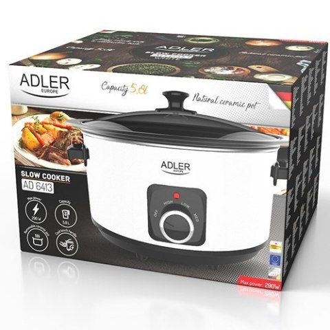Adler AD 6413 white Wolnowar 5,8L