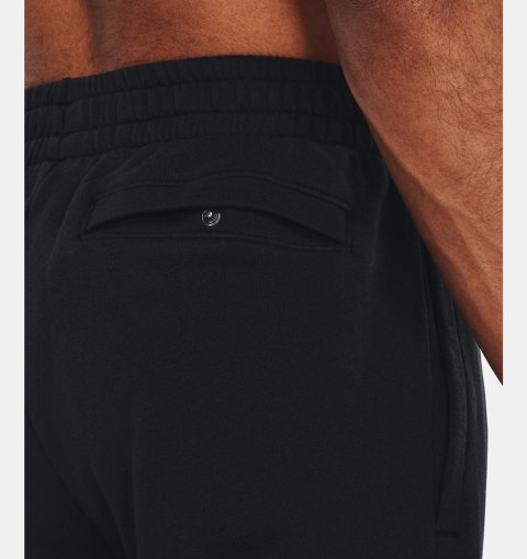 Under Armour UA Rival Fleece Męski Czarny Bawełna, Poliester