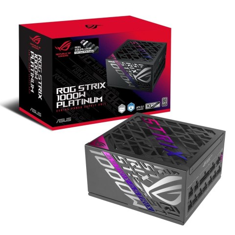 ASUS ROG -STRIX-1000P-GAMING-E moduł zasilaczy 1000 W 20+4 pin ATX ATX Czarny