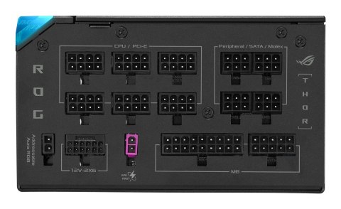 ASUS ROG -THOR-1200P3-GAMING-E moduł zasilaczy 1200 W 24-pin ATX ATX Czarny