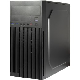 Inter-Tech IT-6521 Straight Micro Tower Czarny