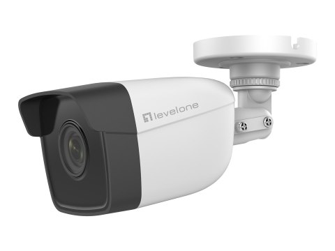 Kamera LevelOne IPCam Bullet Out 2MP H.265 IR 7W PoE IP67